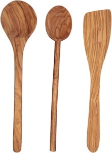 Olive Wood Spoon Set