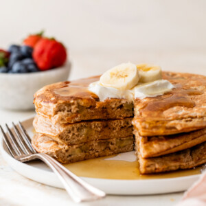 Banana Protein Pancakes