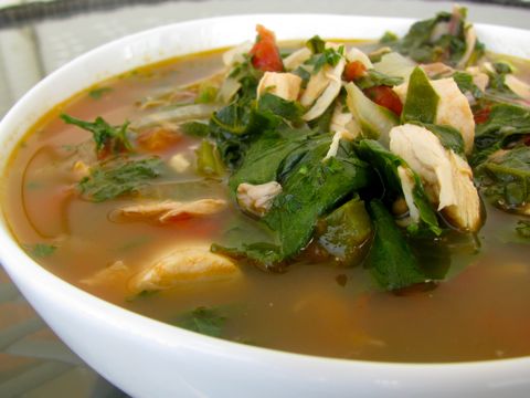 Chard and Chicken Soup