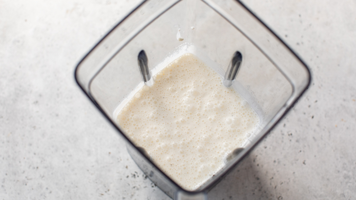 cottage cheese alfredo sauce in blender