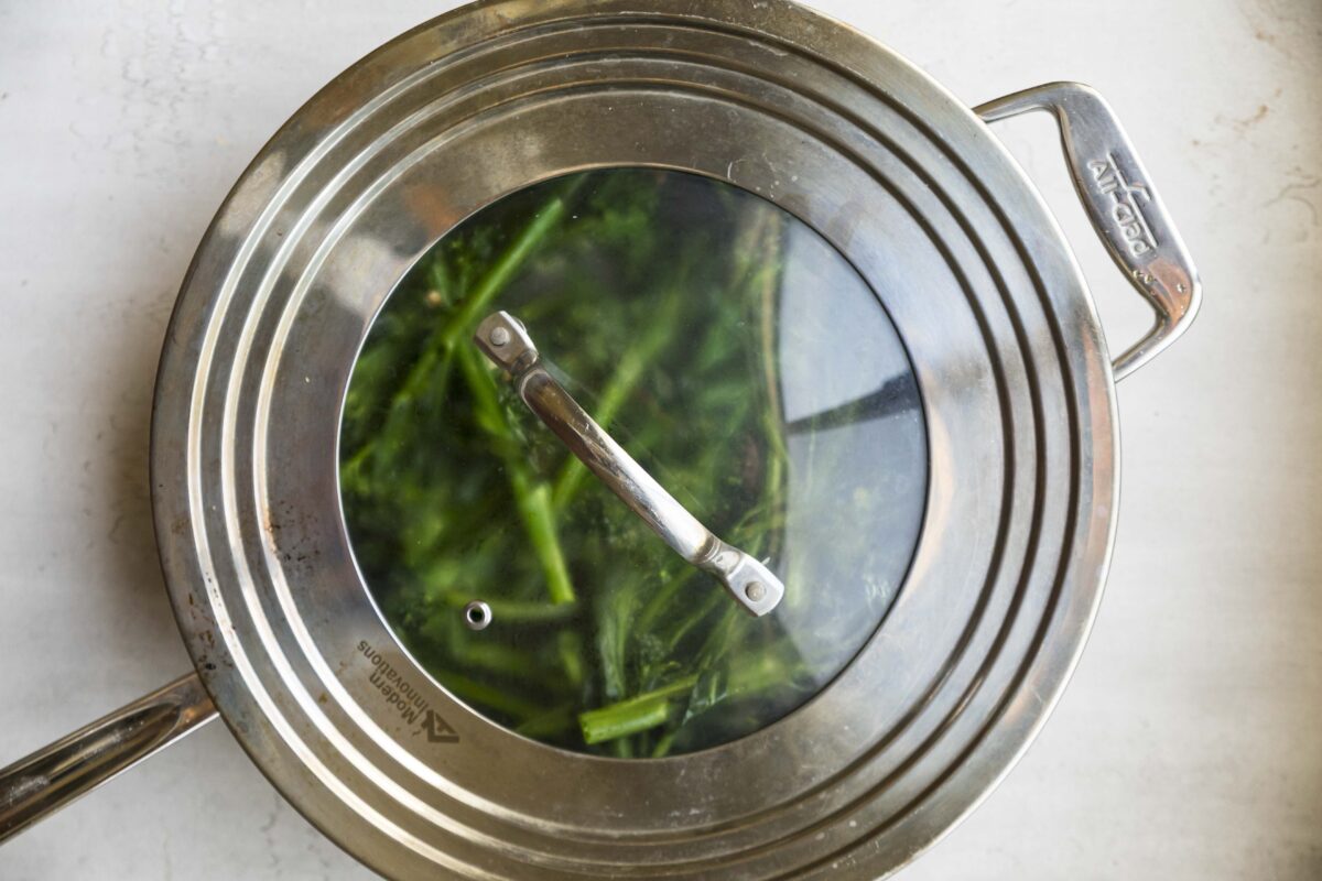 saute pan with a lid