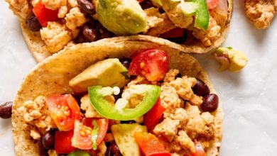 instructions for making turkey tacos